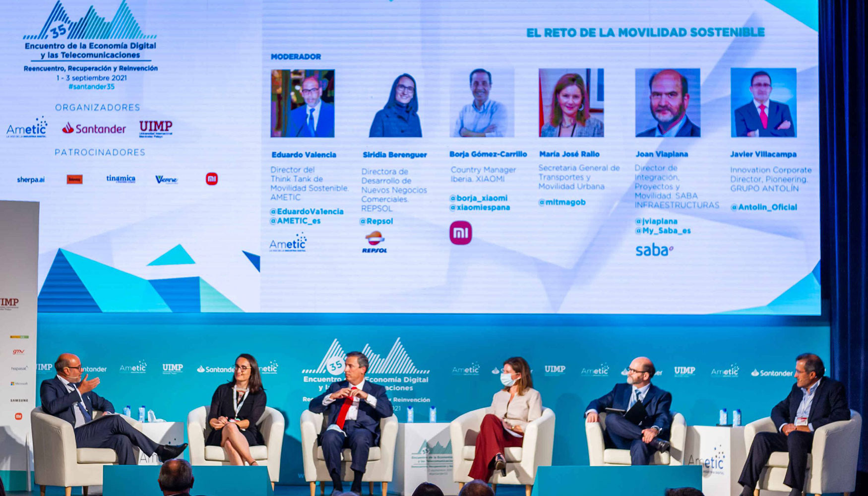 Uno de los debates de la primera jornada del evento de Santander abord los retos de la movilidad sostenible