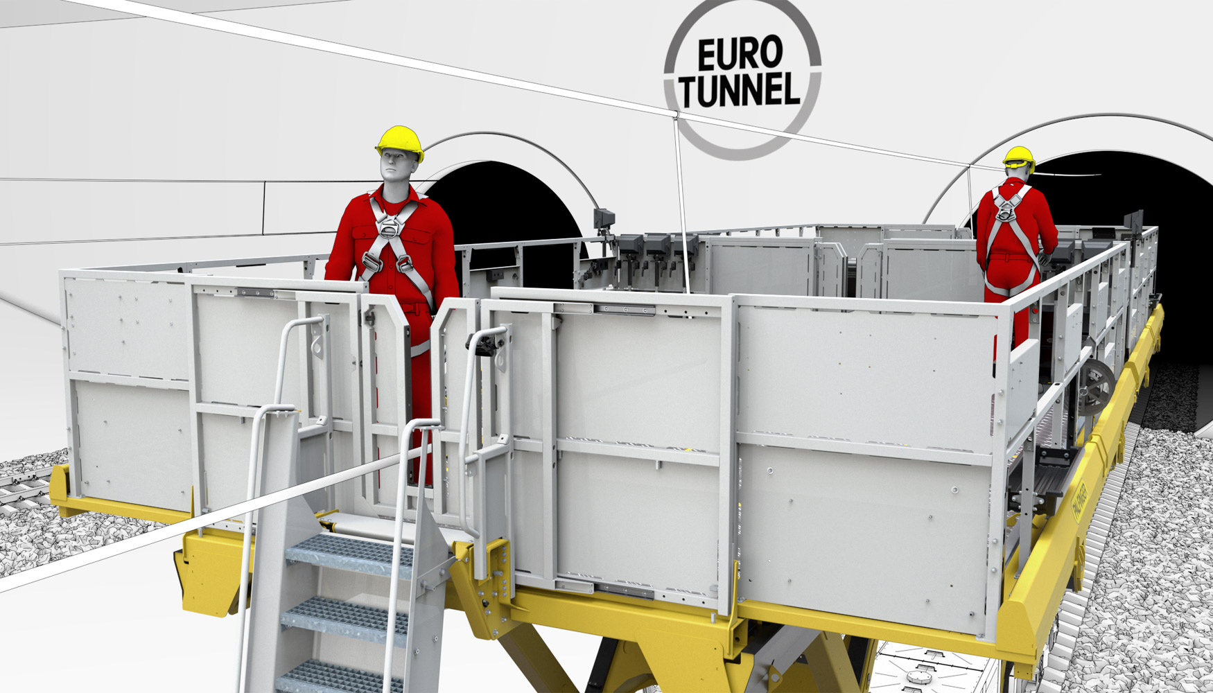 La plataforma ofrece una capacidad de carga de 1,5 toneladas y puede trabajar con una inclinacin de 10 cuando est completamente cargada...
