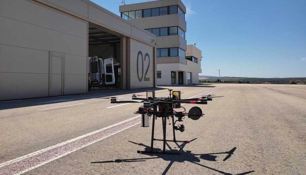 El primer vuelo de un dron 5G en la frecuencia de 700 Mhz tuvo lugar en el centro Atlas del municipio jienense de Villacarrillo...