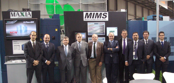 El personal tcnico-comercial de Maquinser particip en la pasada edicin de la Emo Miln 2009