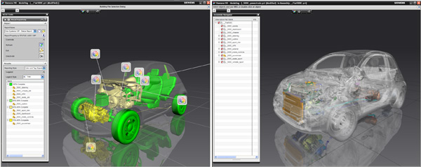 Interactive labels are displayed on the screen and can be selected for more detailed information