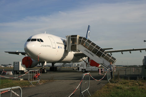 El Airbus A300 Cero-G en que tiene lugar el experimento