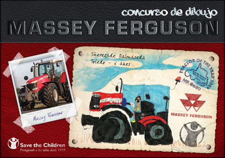 Massey Fergusson ha convocado un concurso de dibujo solidario