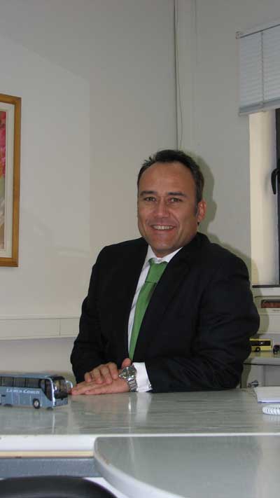 Sigfredo Moreno, future commercial director of the Department of industrial vehicles Man Buses