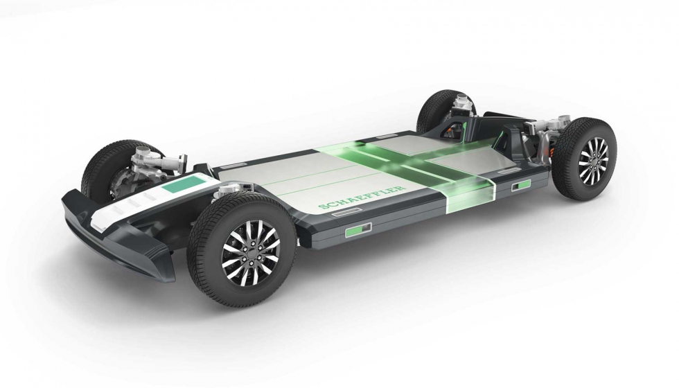 El chasis de Schaeffler es una plataforma flexible y escalable para nuevas soluciones de movilidad autnoma