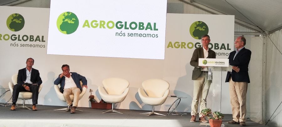 Sesso de encerramento da Agroglobal 2021, onde foi anunciada a mudana de gesto da Feira para o CNEMA