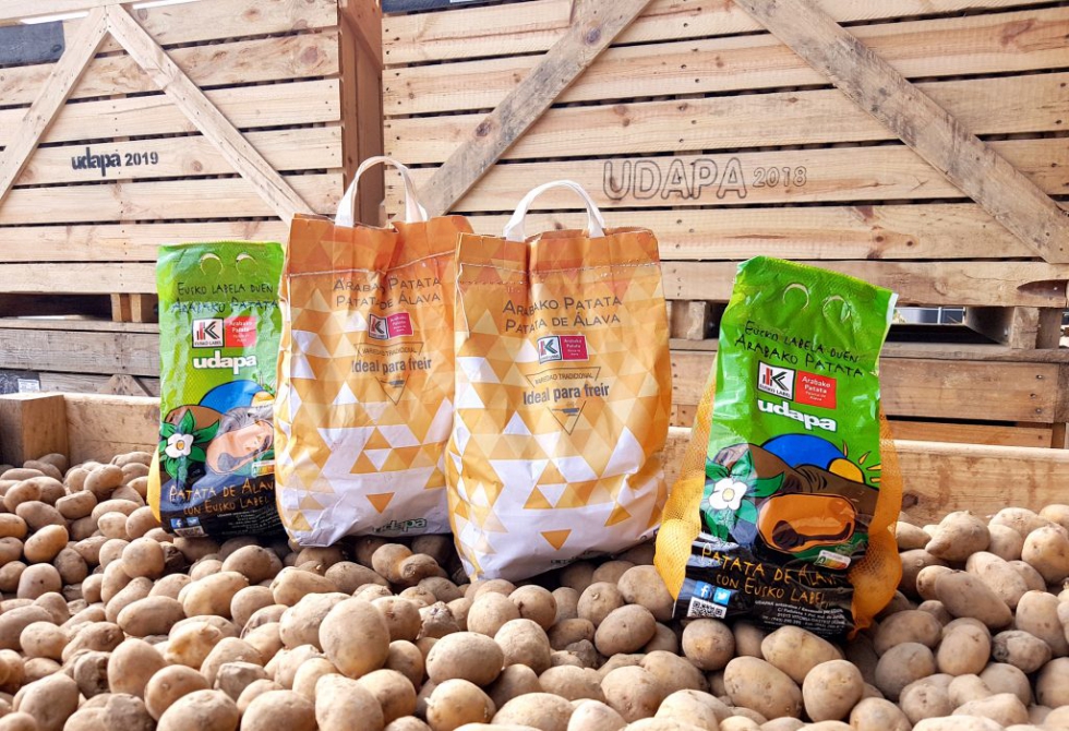 Los consumidores podrn adquirir patata de lava con Eusko Label y Euskal Baserri en los supermercados hasta la primavera de 2022...