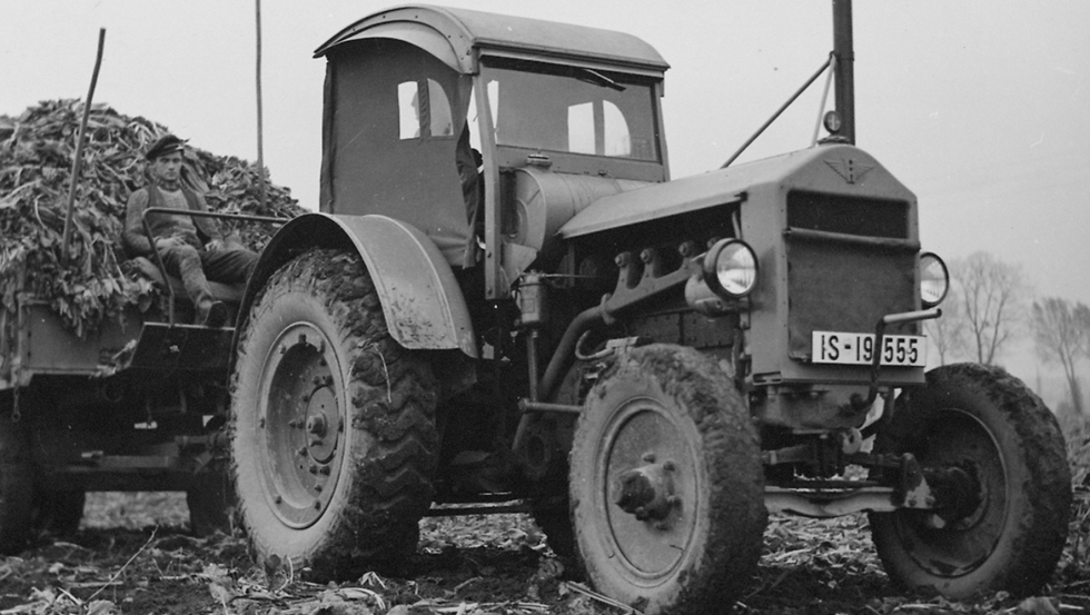 En 1928 lleg el T2, primer neumtico agrcola de Europa