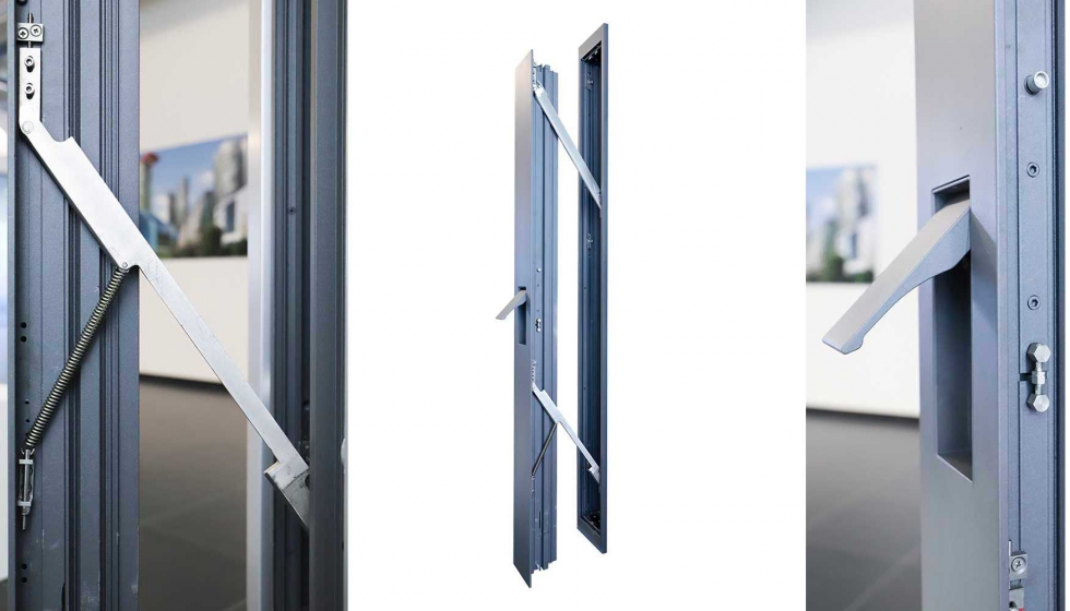 WSS ha desarrollado un nuevo sistema de herraje basculante paralelo para facilitar la ventilacin en fachadas mediante la apertura hacia el interior...