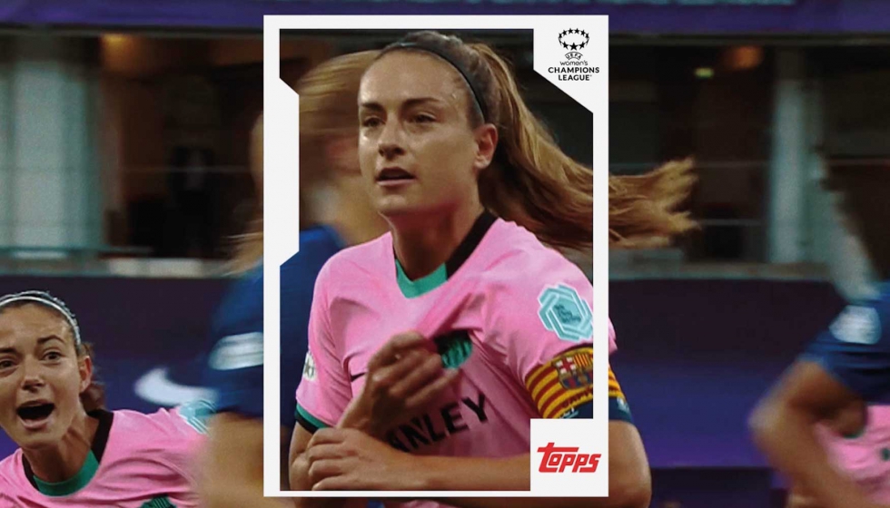 Adems de las competiciones masculinas de la UEFA, Topps tambin mantiene los derechos de la Champions femenina