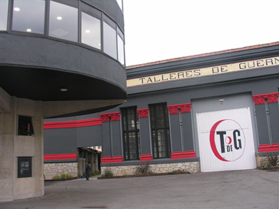 Vista parcial de la sede de la empresa, ubicada en la poblacin vizcana de Gernika