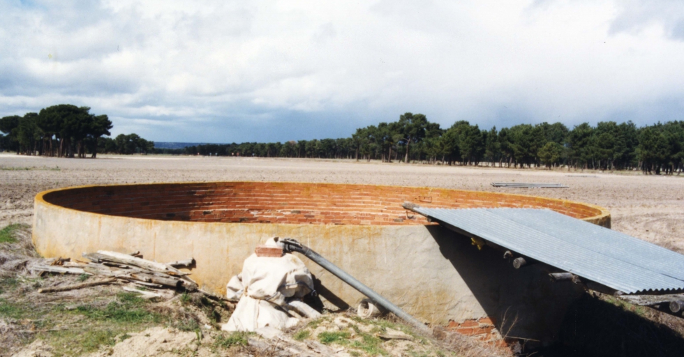 Pozo para riego con agua subterrnea