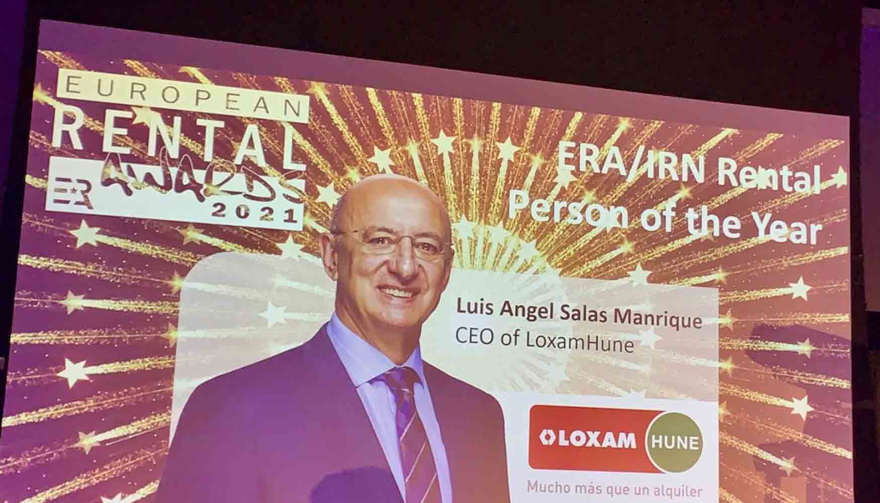 Luis ngel Salas, CEO de LoxamHune