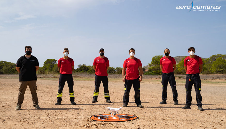 Cuerpo de bomberos de Ibiza