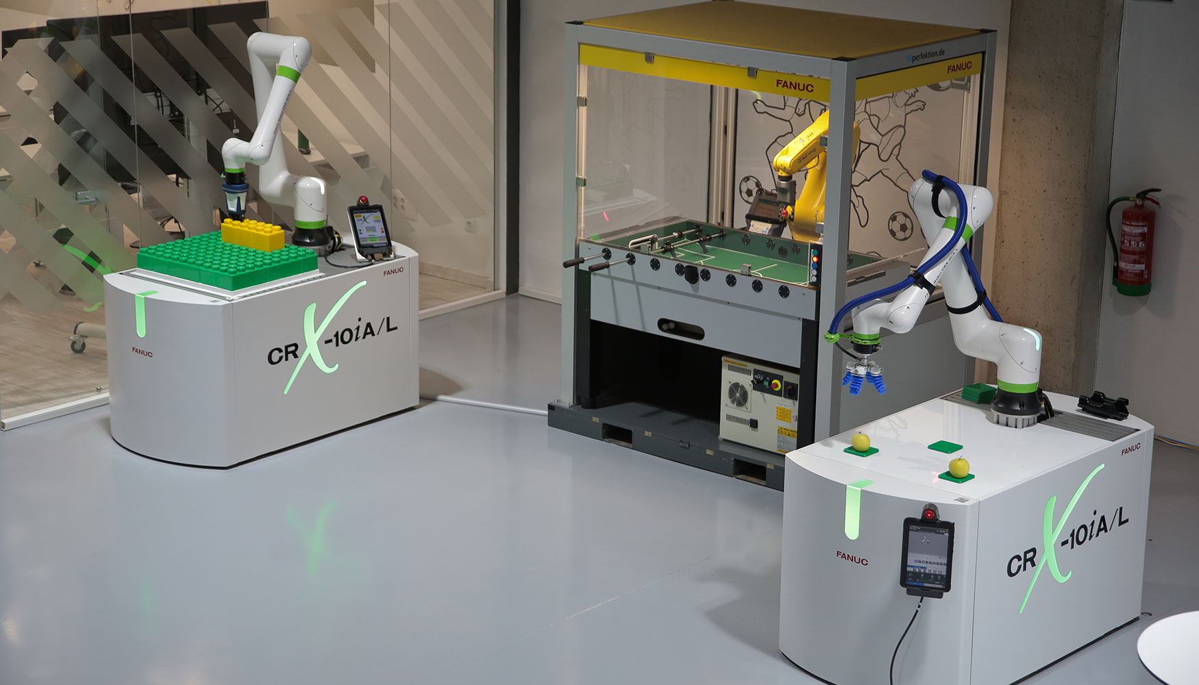 Robot colaborativo industrial Fanuc CRX-10iAL