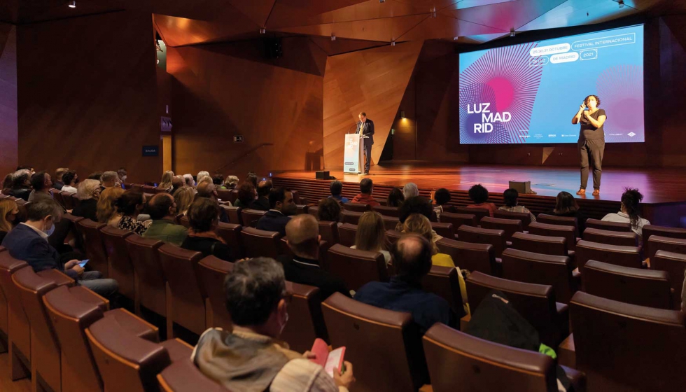 Presentaci�n de LuzMadrid. Foto: �lvaro L�pez