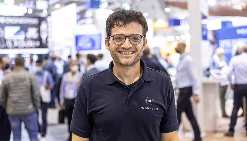 Luca Verre, cofundador y CEO de Prophesee, una de las empresas ganadoras del premio Vision Award 2021