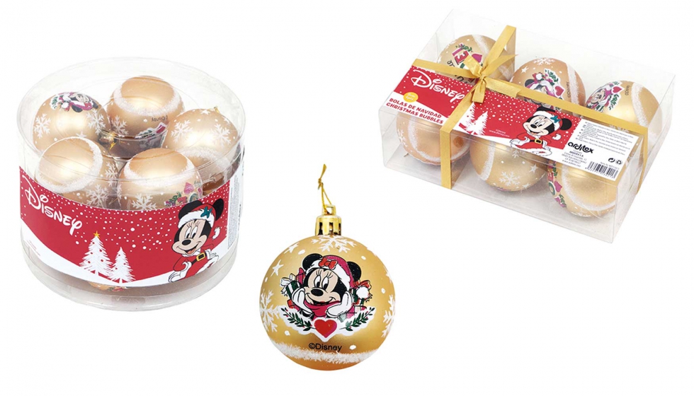 Bolas de Navidad de Mickey y Minnie