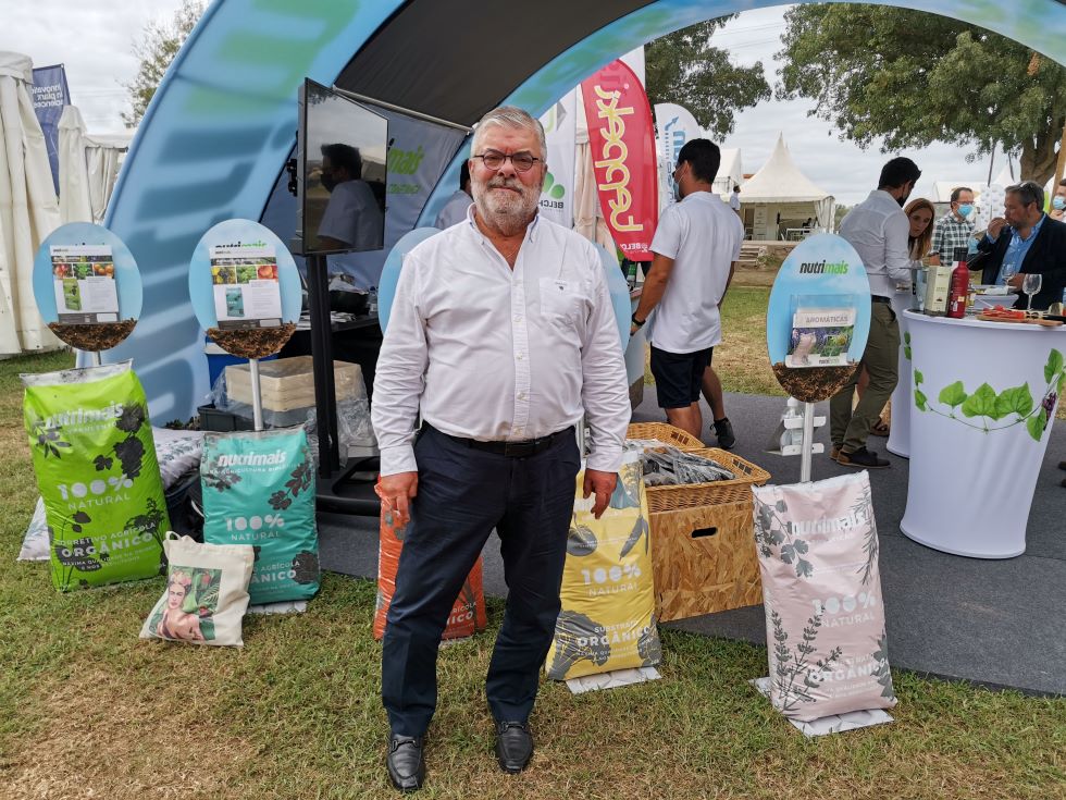 Fernando Leite falou-nos dos quatro novos produtos para o mercado agrcola (trs substratos orgnicos e um vermicomposto) apresentados na Agroglobal...