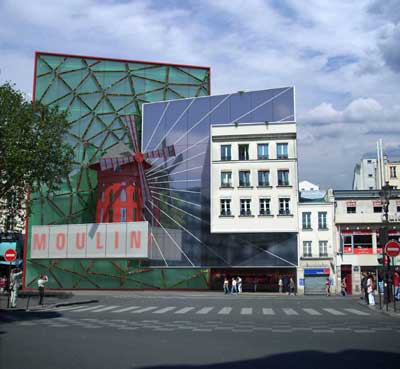 Vert Moulin Rouge es un proyecto para la ampliacin sostenible del emblemtico edificio parisino...