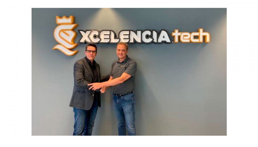 Ronen Zioni (izq.) y Juan Mario Gmez, CEO de Excelencia-Tech y CEO de Xact Metal, respectivamente