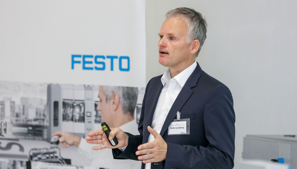 Heiko Landsberg, responsable de Digital Bussiness de Festo