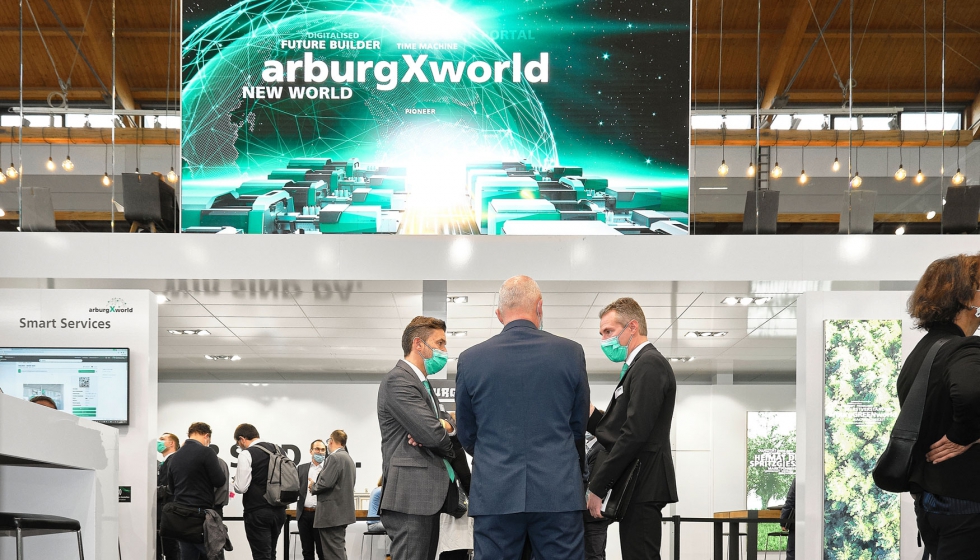 ArburgXworld fue un tema central en el stand de Arburg