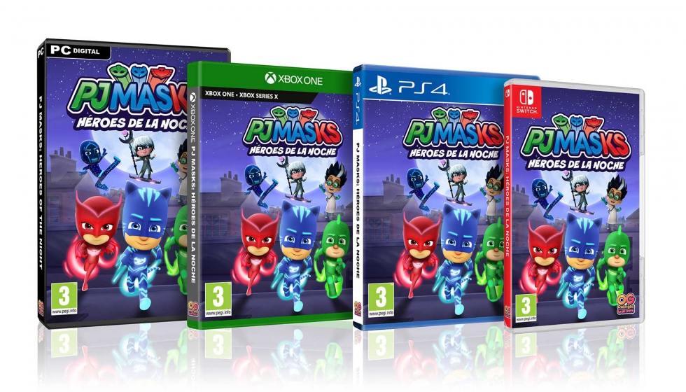 PJ Masks: Heroes of the night estar disponible a partir del 29 de octubre