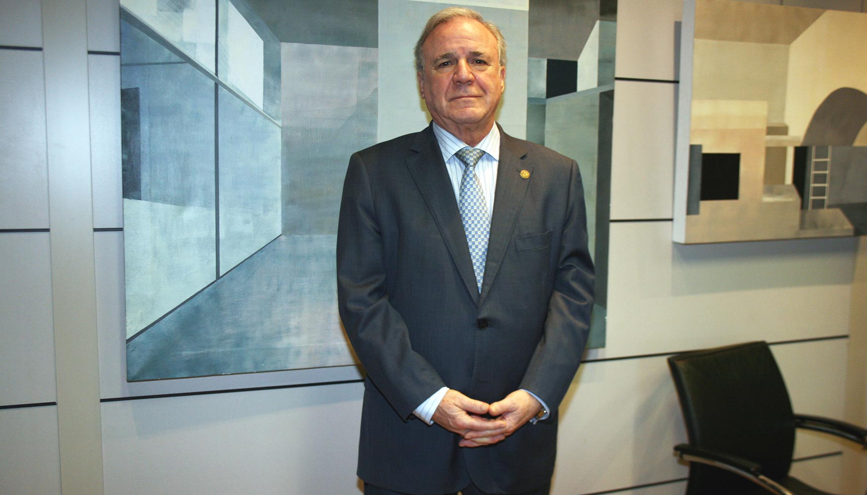 Juan Francisco Lazcano Acedo, presidente de la Asociacin Espaola de la Carretera (AEC)