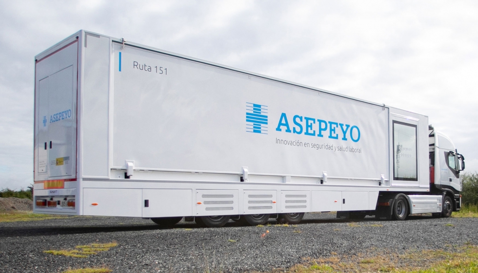 Unidad m�vil Ruta 151 de Asepeyo
