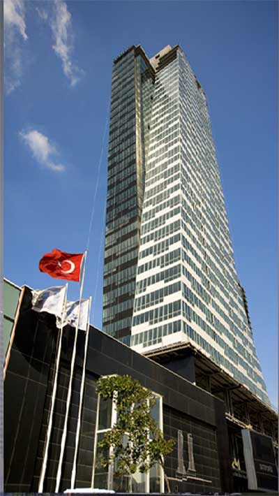 Una de las torres Trump en Estambul, Turqua
