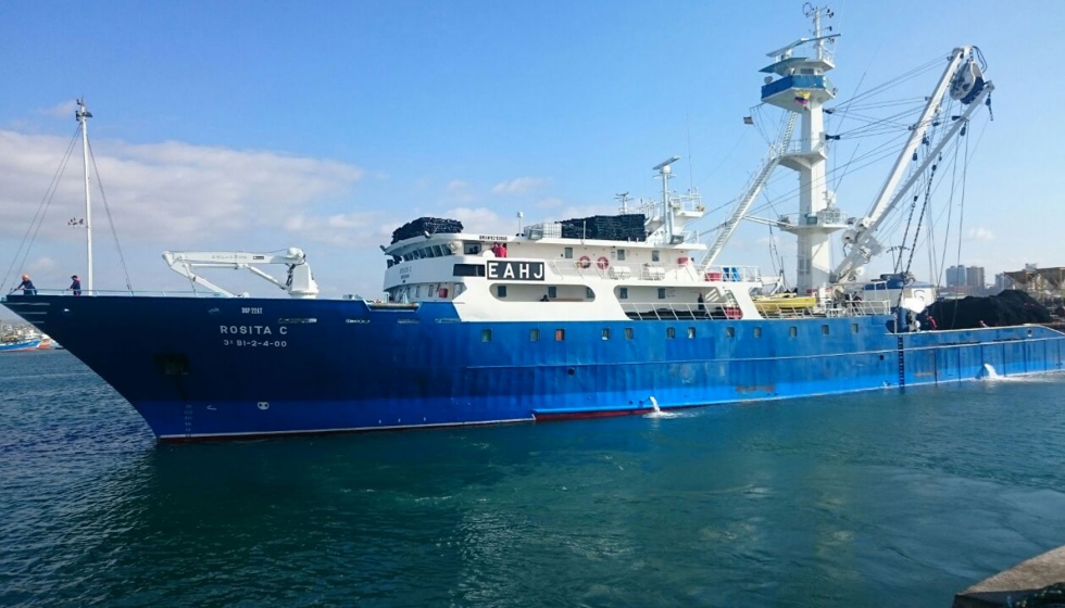 Un total de 55 buques espaoles, con puerto base en Galicia, Islas Canarias y Pas Vasco...