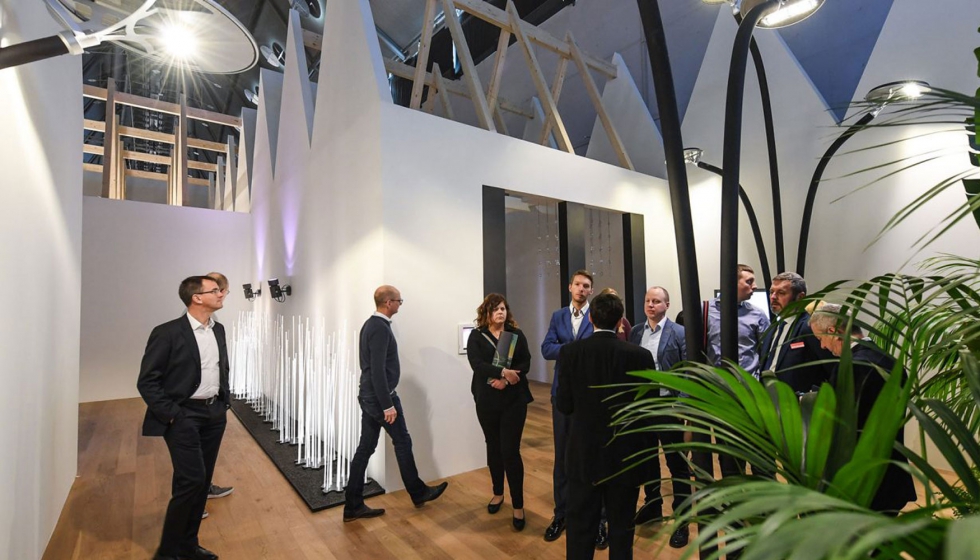 Visitas guiadas en Light + Building. Foto: Messe Frankfurt Exhibition GmbH / Pietro Sutera