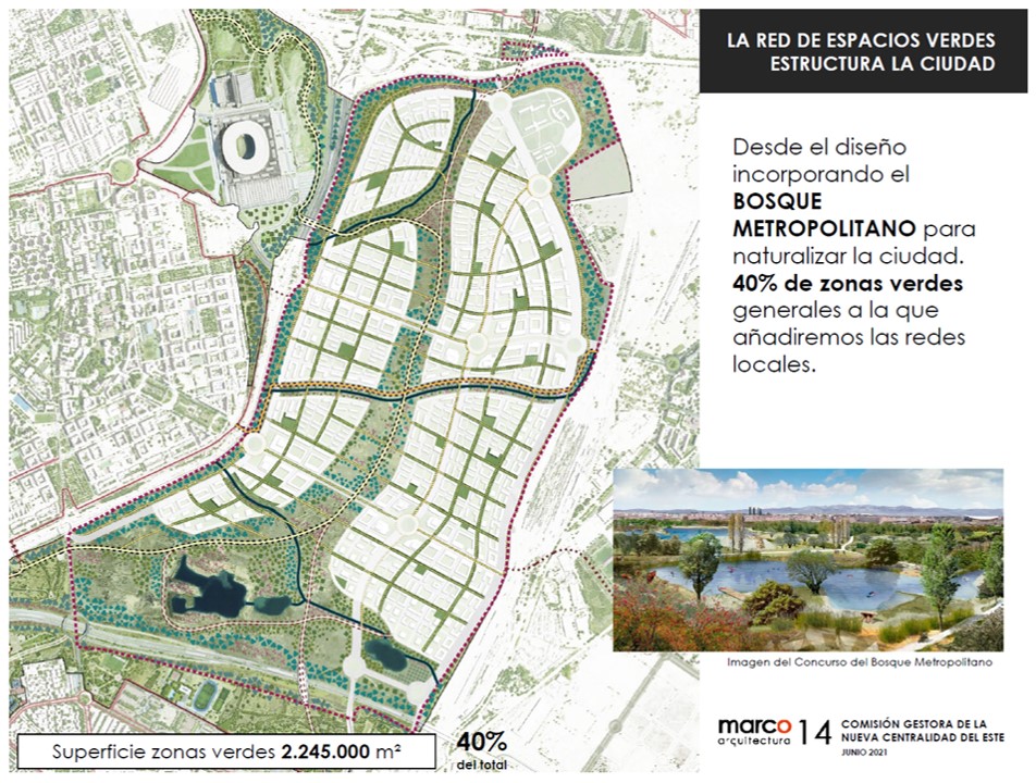 Plano Nueva Centralidad del Este