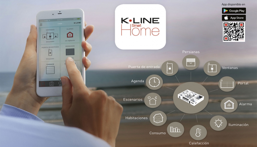 Ventanas K-Line lanza en Espaa y Portugal su nuevo sistema K-Line Smart Home