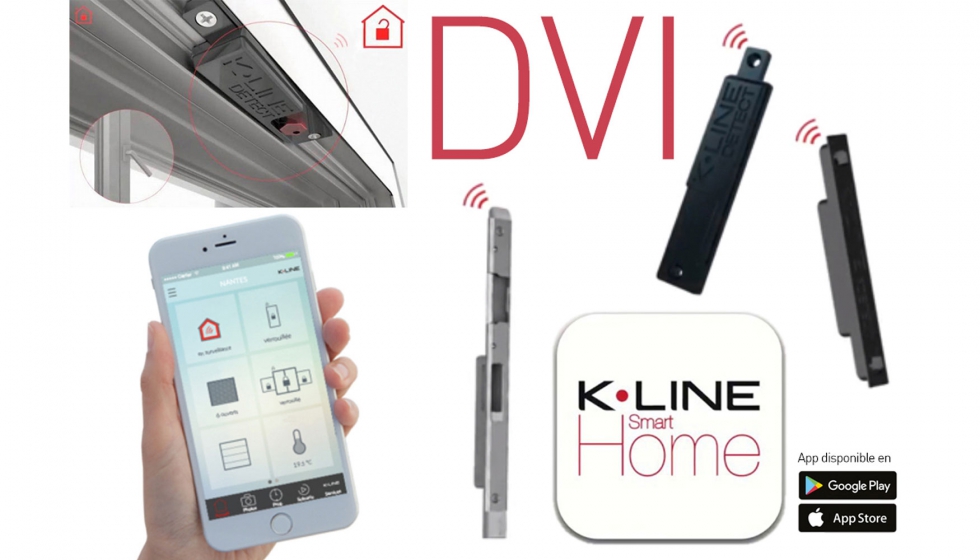 Los sistemas K-Line incorporan dispositivos DVI, que facilitan que K-Line Smart Home tenga informacin real sobre la seguridad del hogar...