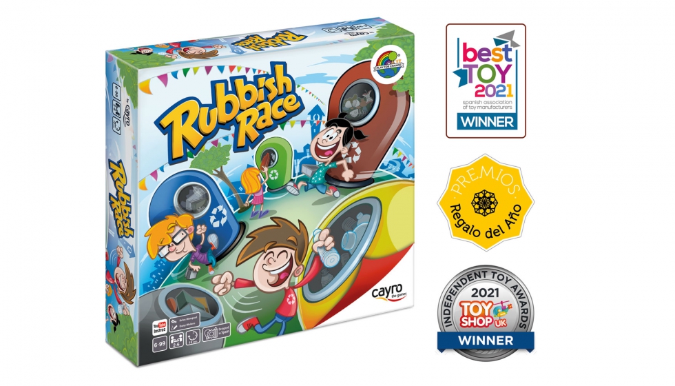 Rubbish Race ha sido galardonado con tres premios