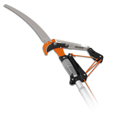 Scissors of pruning with pulley systems