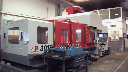 New machining Awea SP 3016, installed in Moldes Barcelona Center