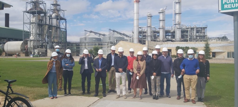 La reunin de lanzamiento del proyecto tuvo lugar en las instalaciones de Vertex Bionergy en Babilafuente (Salamanca)