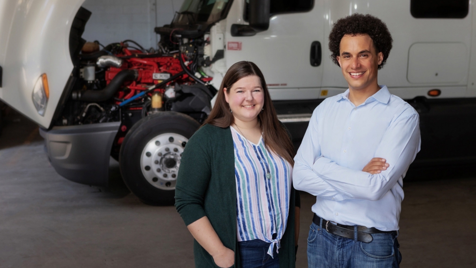 Julie Blumreiter y BJ Johnson, cofundadores de ClearFlame Engine Technologies