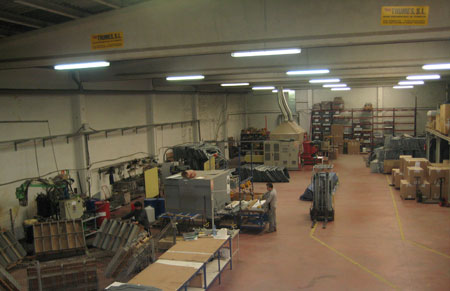 Desde 1996, Prensoplas, ubicada en Tarragona, fabrica piezas de plstico