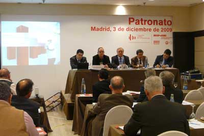 Durante la reunin el pasado 3 de diciembre en Madrid