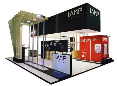 Stand de Lamp en Batimat