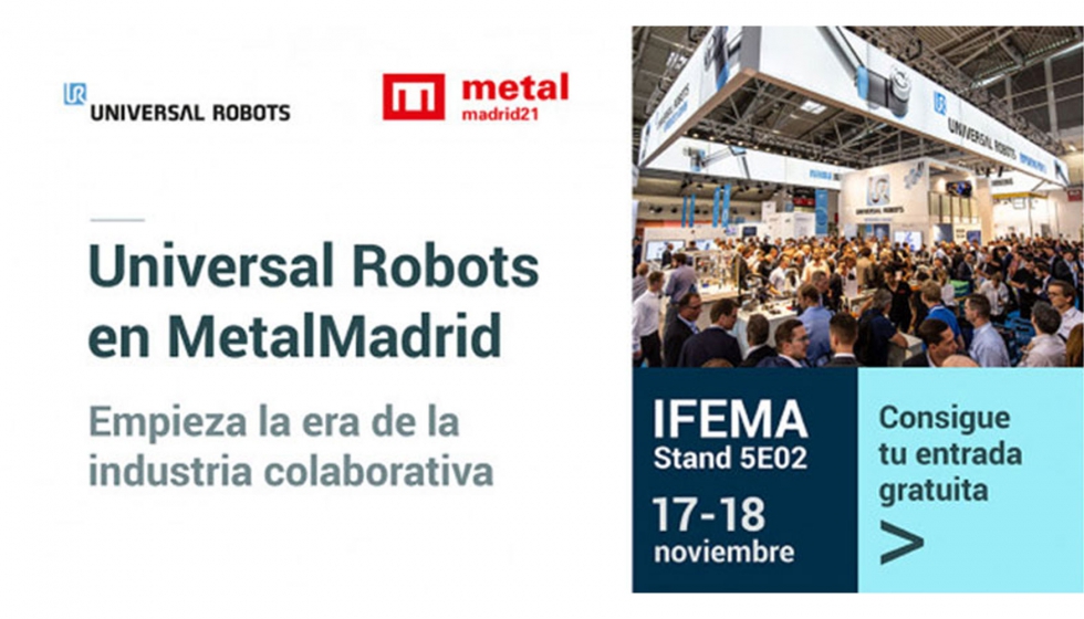 Universal Robots mostrar las principales utilidades de robtica colaborativa para la industria del metal...