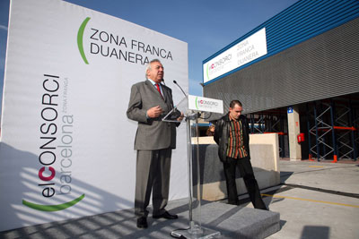 Manuel Royes, delegado del Estado en el Consorci, inaugur la nueva infraestructura el pasado 9 de diciembre. Foto: Juanjo Martnez...