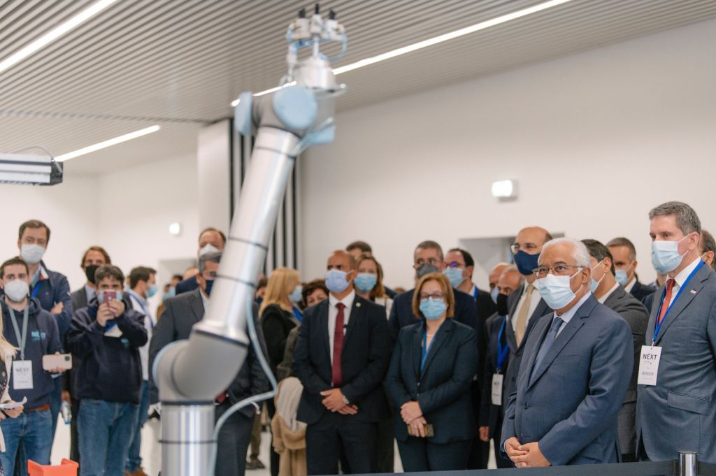 Primeiro-ministro, Antnio Costa, esteve presente no evento de exibio das tecnologias desenvolvidas em Portugal