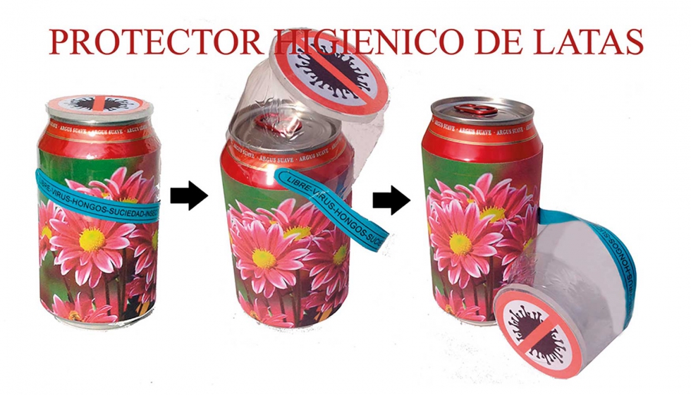   Proteccin higinica para latas de bebida. Santi Presas Salgas