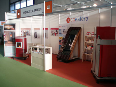 Stand de Ecoesfera y Windhager en la pasada edici�n de Expobioenerg�a
