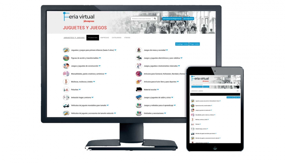 La Feria Virtual de Juguetes y Juegos est� abierta 24 horas al d�a, los 7 de la semana, los 365 d�as del a�o